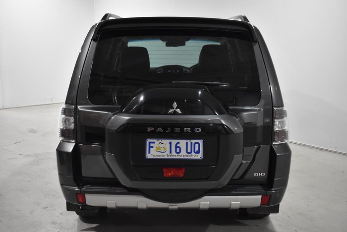 2015 Mitsubishi Pajero GLS NX MY16 4X4 Dual Range Graphite Grey