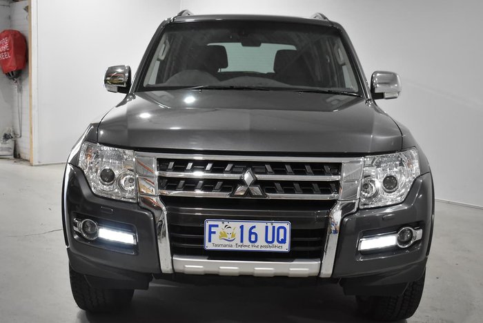 2015 Mitsubishi Pajero GLS NX MY16 4X4 Dual Range Graphite Grey