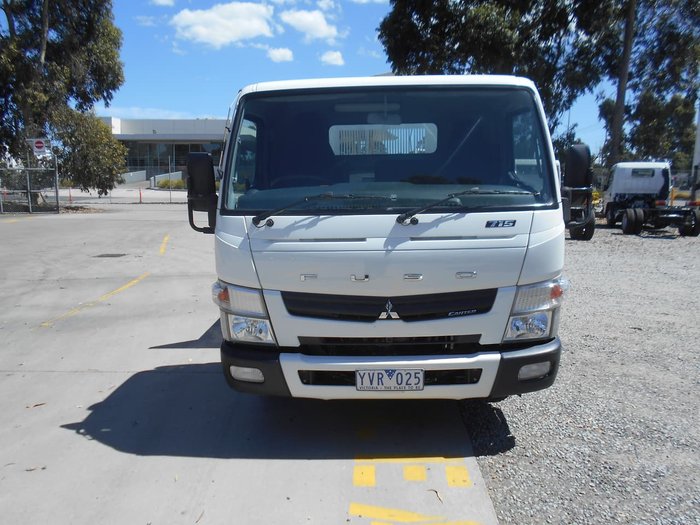 2012 FUSO CANTER 715 FACTORY TIPPER WHITE