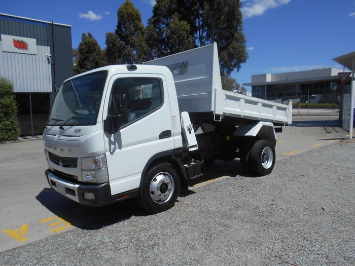 2012 FUSO CANTER 715 FACTORY TIPPER WHITE