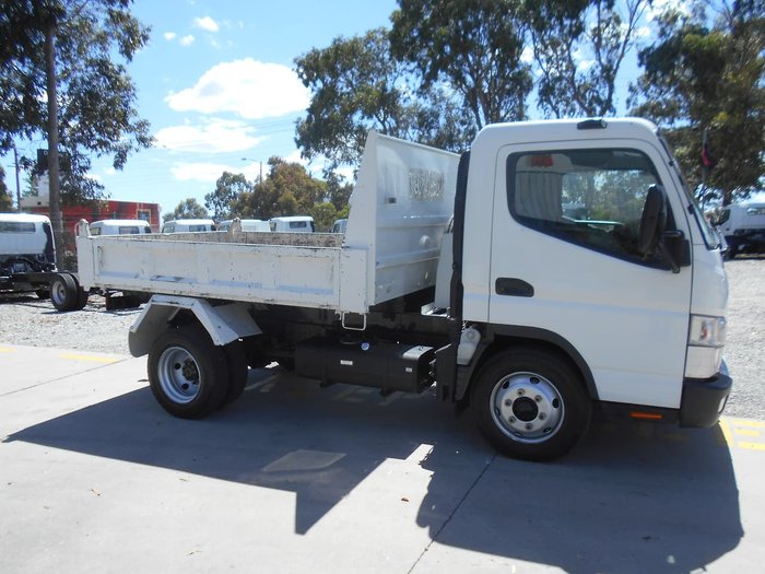 2012 FUSO CANTER 715 FACTORY TIPPER WHITE