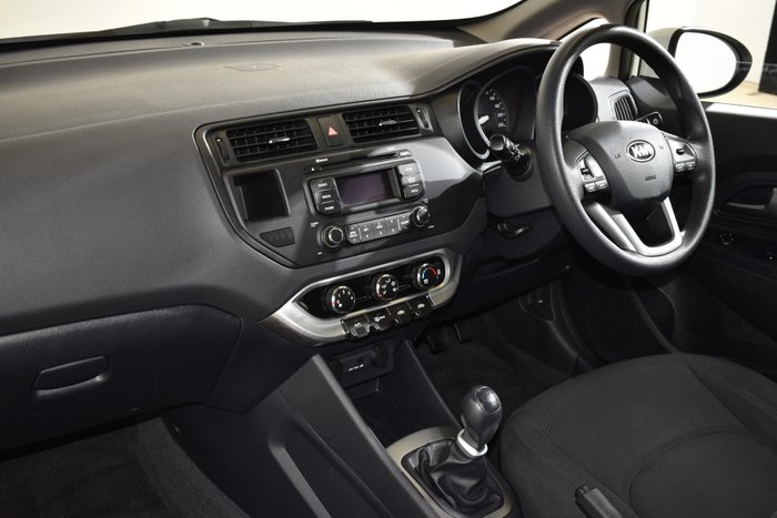 2014 Kia Rio S UB MY14 Clear White