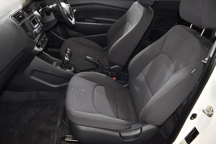 2014 Kia Rio S UB MY14 Clear White