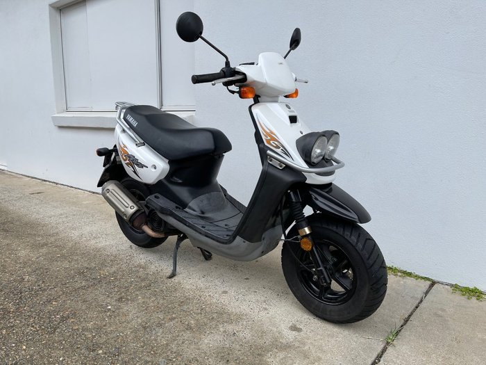 2009 Yamaha YW100 BEE WEE WHITE