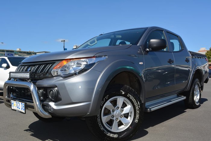 2017 Mitsubishi Triton GLX+ MQ MY17 4X4 Dual Range Grey