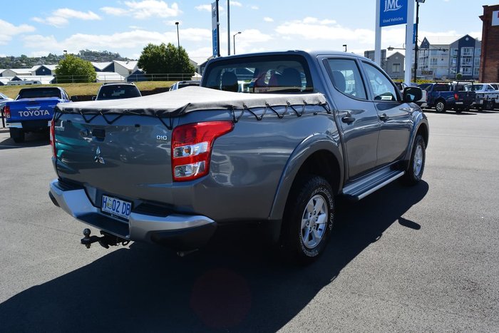 2017 Mitsubishi Triton GLX+ MQ MY17 4X4 Dual Range Grey