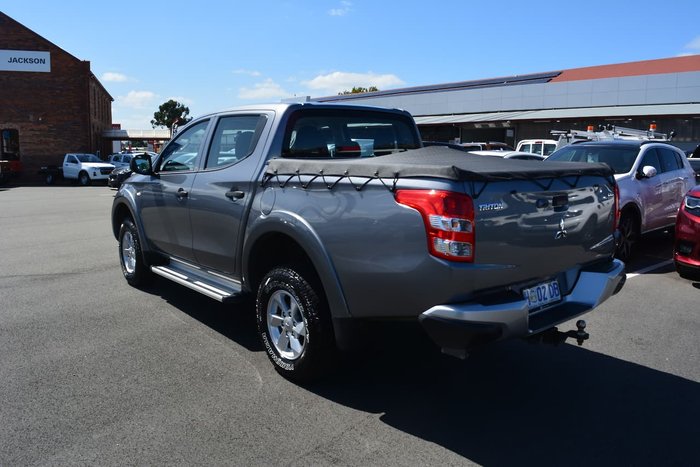2017 Mitsubishi Triton GLX+ MQ MY17 4X4 Dual Range Grey