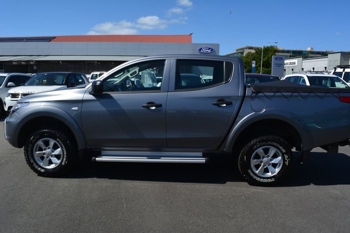 2017 Mitsubishi Triton GLX+ MQ MY17 4X4 Dual Range Grey