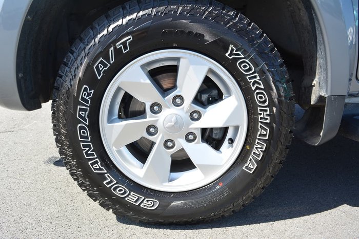 2017 Mitsubishi Triton GLX+ MQ MY17 4X4 Dual Range Grey