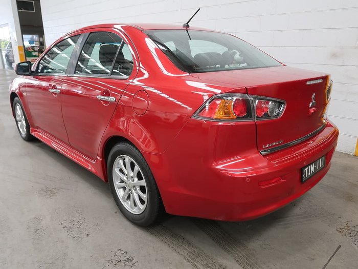 2013 Mitsubishi Lancer LX CJ MY14 Red