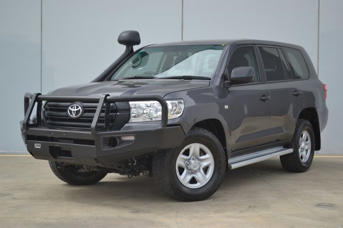 2017 Toyota Landcruiser GX VDJ200R 4X4 Dual Range GRAPHITE