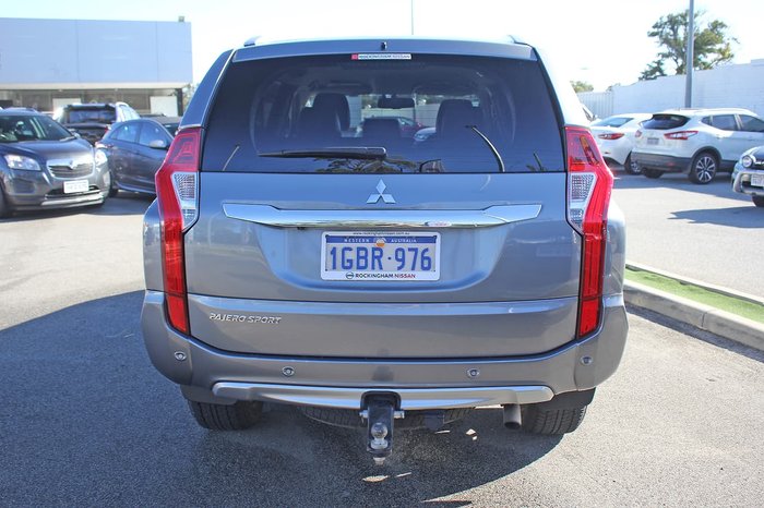 2016 Mitsubishi Pajero Sport GLS QE MY16 4X4 Dual Range Grey