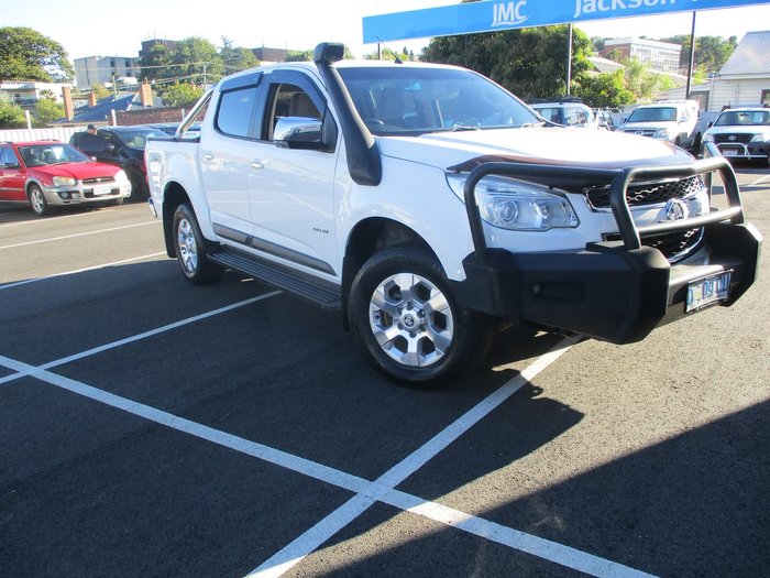 2014 Holden Colorado LTZ RG MY14 4X4 Dual Range White