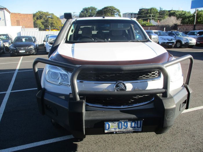 2014 Holden Colorado LTZ RG MY14 4X4 Dual Range White