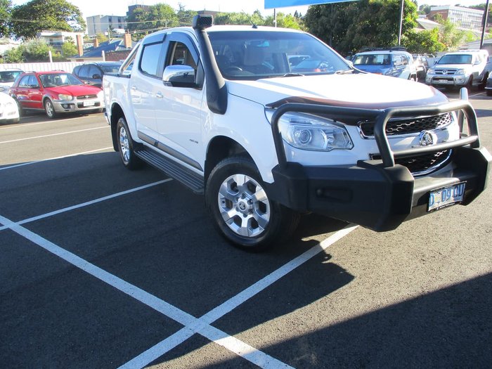 2014 Holden Colorado LTZ RG MY14 4X4 Dual Range White