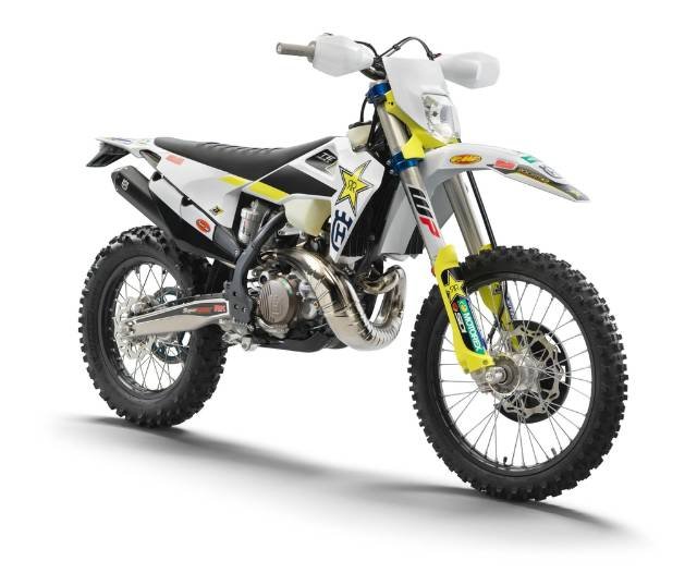 2021 HUSQVARNA TE 300I ROCKSTAR EDITION WHITE