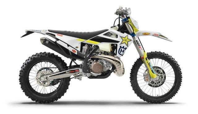 2021 HUSQVARNA TE 300I ROCKSTAR EDITION WHITE