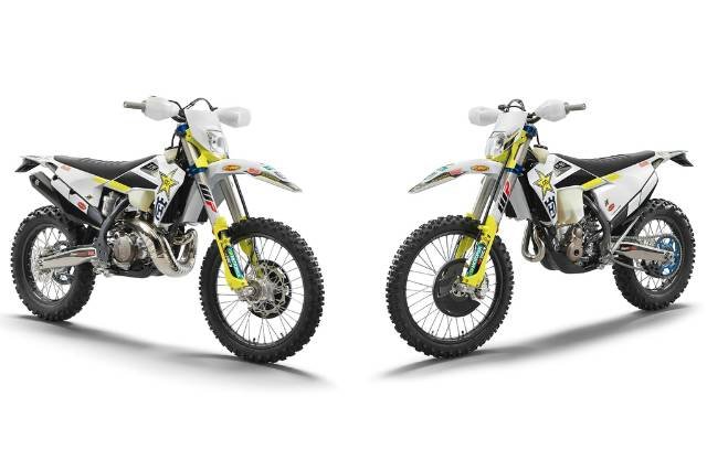 2021 HUSQVARNA TE 300I ROCKSTAR EDITION WHITE