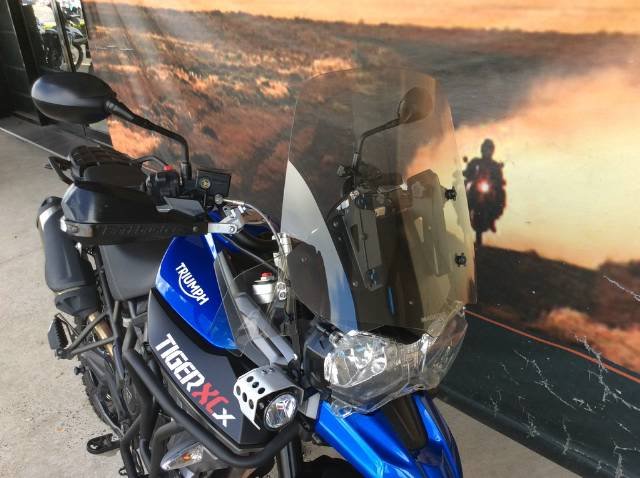 2015 TRIUMPH TIGER 800 XCX DUAL PURPOSE BLUE