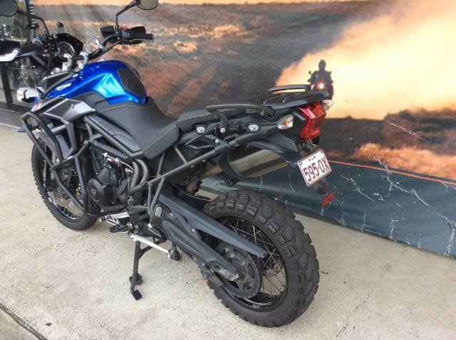 2015 TRIUMPH TIGER 800 XCX DUAL PURPOSE BLUE