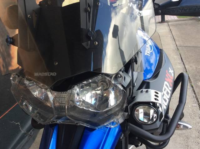 2015 TRIUMPH TIGER 800 XCX DUAL PURPOSE BLUE