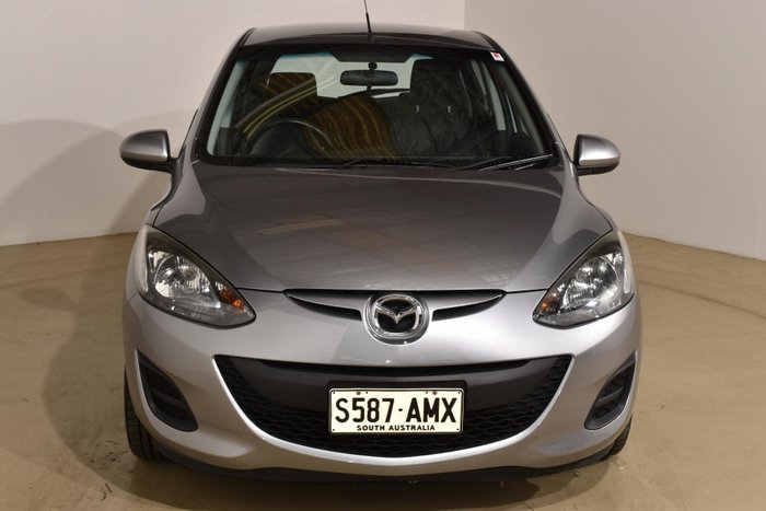 2011 Mazda 2 Neo DE Series 1 MY11 Silver