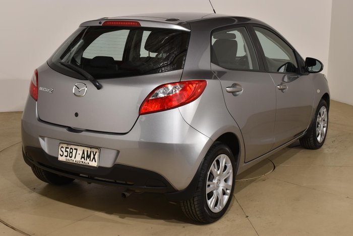 2011 Mazda 2 Neo DE Series 1 MY11 Silver