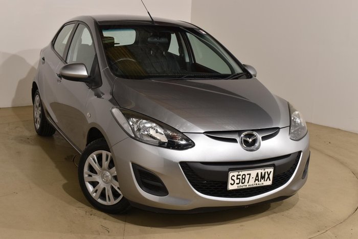 2011 Mazda 2 Neo DE Series 1 MY11 Silver