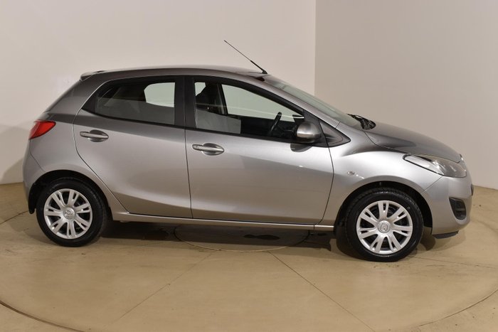 2011 Mazda 2 Neo DE Series 1 MY11 Silver