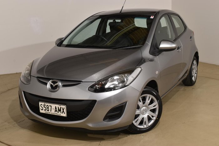 2011 Mazda 2 Neo DE Series 1 MY11 Silver