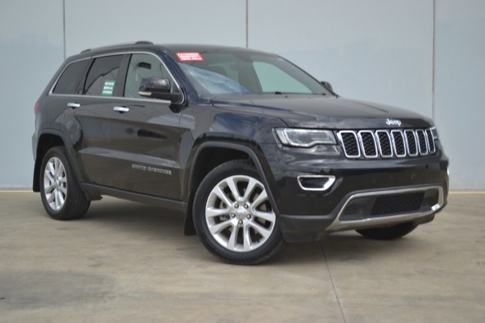 2017 Jeep Grand Cherokee Limited WK MY18 4X4 Dual Range BLACK