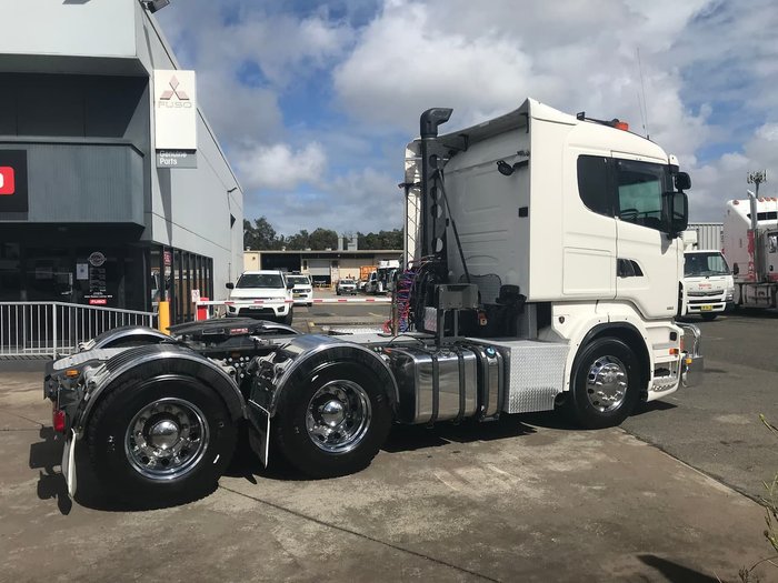 2013 SCANIA R620 WHITE
