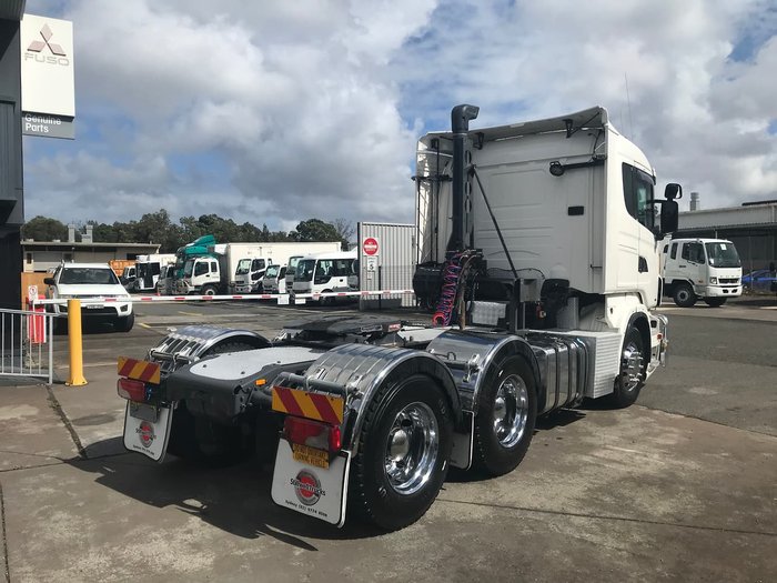 2013 SCANIA R620 WHITE