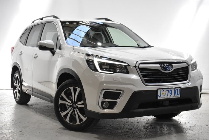 2020 Subaru Forester 2.5i Premium S5 MY21 Four Wheel Drive Crystal White