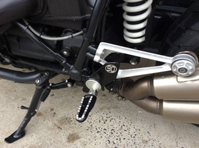 2017 BMW R NINE T ROAD SILVER