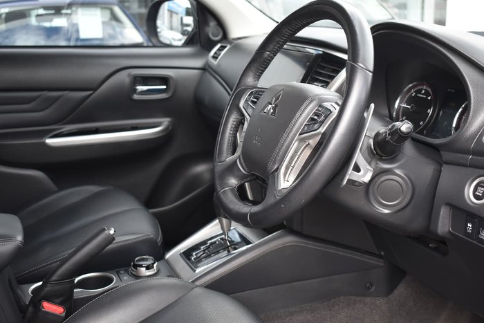 2018 Mitsubishi Triton GLS Premium MR MY19 4X4 Dual Range Grey