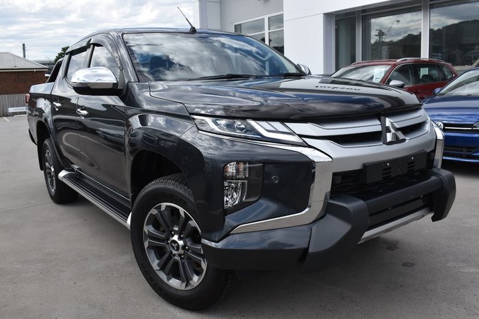 2018 Mitsubishi Triton GLS Premium MR MY19 4X4 Dual Range Grey