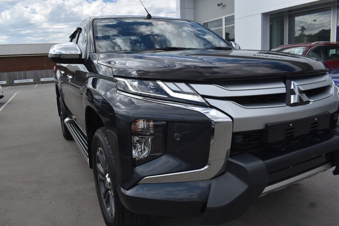 2018 Mitsubishi Triton GLS Premium MR MY19 4X4 Dual Range Grey