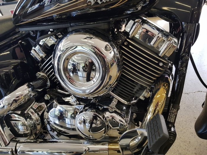 2018 Yamaha XVS650 V-STAR CUSTOM Black