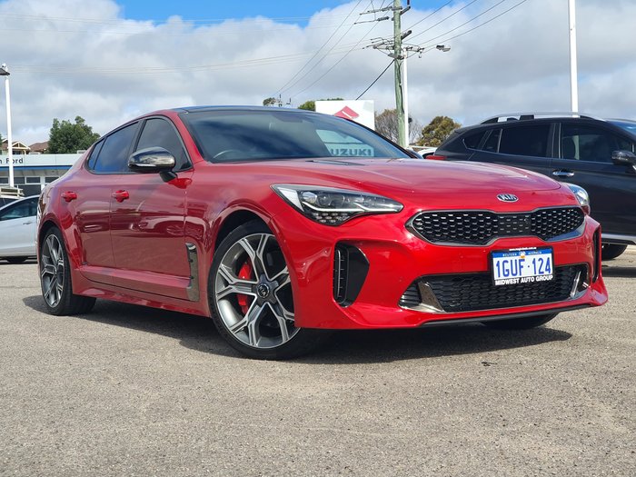 2018 Kia Stinger GT CK MY19 Hichroma Red