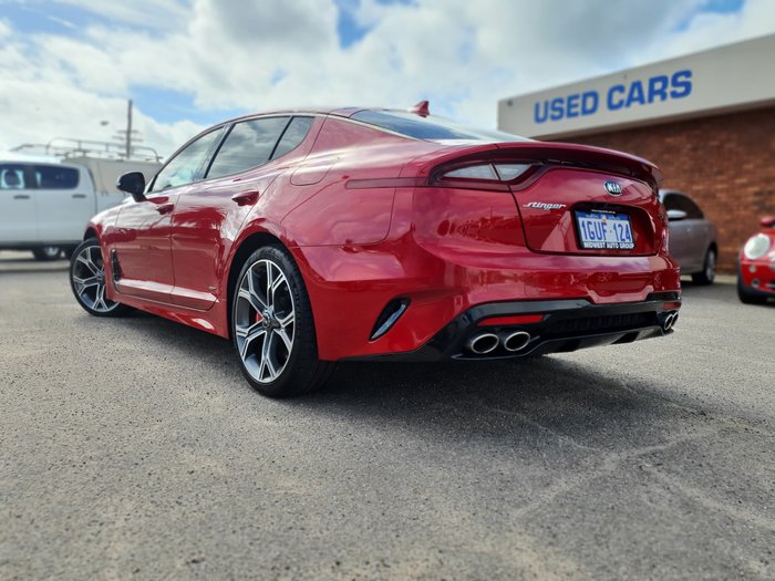 2018 Kia Stinger GT CK MY19 Hichroma Red