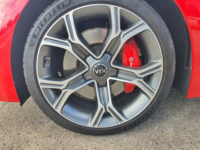 2018 Kia Stinger GT CK MY19 Hichroma Red