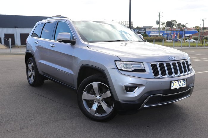 2014 Jeep Grand Cherokee Limited WK MY15 4X4 Dual Range Silver