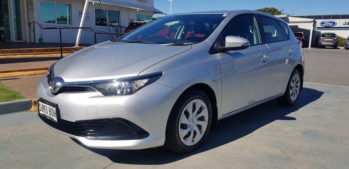 2015 Toyota Corolla Ascent ZRE182R Silver Pearl