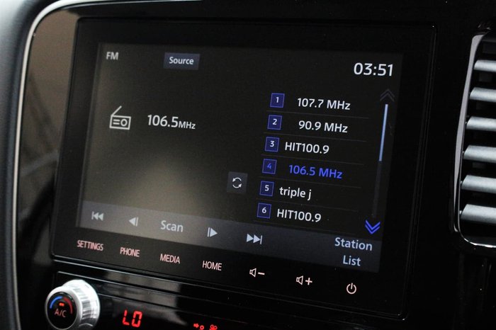 2019 Mitsubishi Outlander ES ZL MY20 4X4 On Demand Red