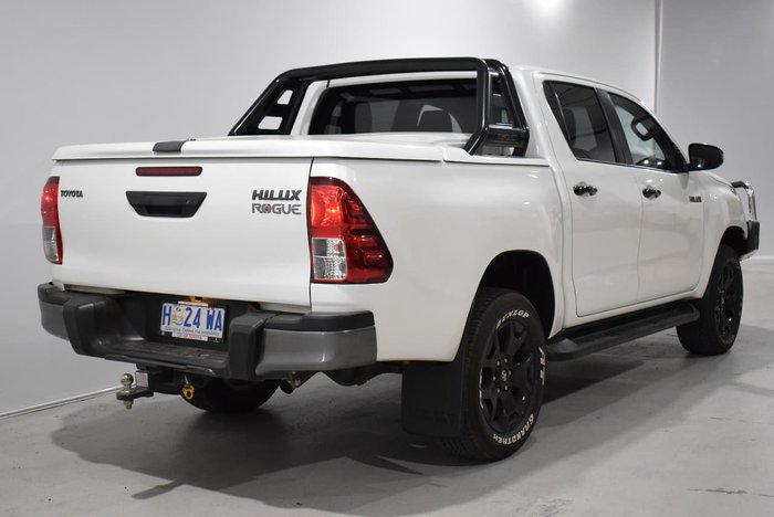 2018 Toyota Hilux Rogue GUN126R 4X4 Dual Range White
