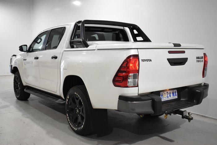2018 Toyota Hilux Rogue GUN126R 4X4 Dual Range White