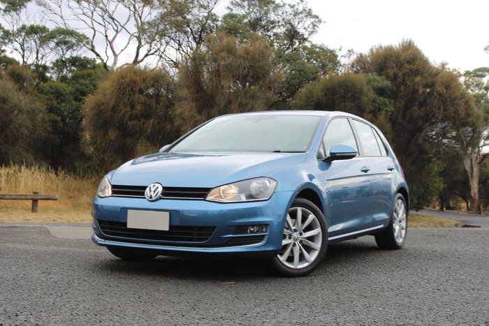 2014 Volkswagen Golf 110TDI Highline 7 MY15 Blue