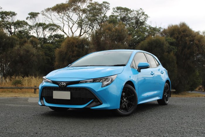 2018 Toyota Corolla Ascent Sport MZEA12R Blue