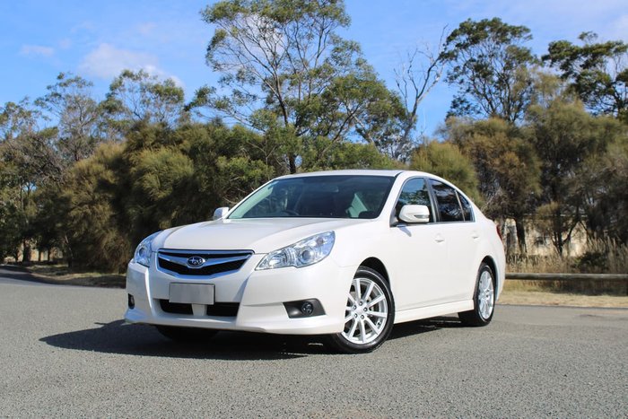 2010 Subaru Liberty 2.5i Premium 5GEN MY10 Four Wheel Drive White